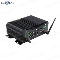 10Th I5 I7 Industrial Mini PC 10210U 10510U 10810U CPU, 8GB D4 RAM 128GB M.2 SSD WIFI/4G, 6COM 2LAN VGA HD Display Mini computadora