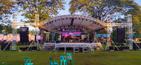 Sistema de Elevación para Iluminación de Conciertos, Diseño de Estructura de Escenario para Eventos, Bodas y Fiestas al Aire Libre, de Alta Calidad y Durabilidad, en Oferta