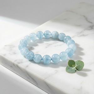 Vente en gros d'aigue-marine perles en vrac cristal naturel accessoires <span class=keywords><strong>de</strong></span> bijoux à bricoler soi-même produits semi-finis faits à la main autres artisanat en cristal - Product Image 1