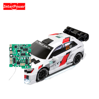 Carte PCBA pour voiture RC de drift, carte de contrôle récepteur 2.4G 4CH, module de circuit pour voiture de cascades 1:64, développement personnalisé