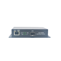 SFP Fiber optik ortam dönüştürücü 100/1000M Ethernet dönüştürücü alıcı-verici