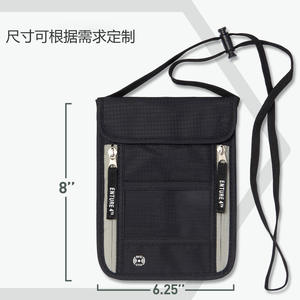 2025 nouveau RFID fronde taille carte organisateur famille titulaire cou support voyage passeport portefeuille Faraday sac 5.0 (3 avis) 303 vendu - Product Image 3