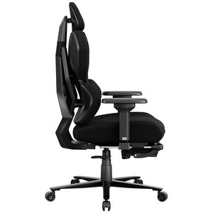 Ergonomischer Drehbarer Gaming-Stuhl aus Leder mit Eisengestell, Höhenverstellbar, mit Neigungs- und Massagefunktion im Modernen Design für Homeoffice - Product Image 3