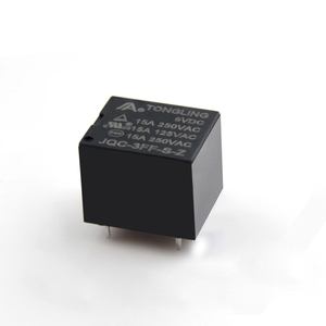 Relé Electromagnético Miniatura de 5 Pines para Montaje en PCB TONGLING JQC-<span class=keywords><strong>3FF</strong></span>-S-Z <span class=keywords><strong>HJR</strong></span>-<span class=keywords><strong>3FF</strong></span>-S-Z-5VDC 5V con Contactos de 10A 250VAC Precio - Product Image 1