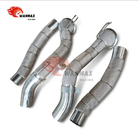 Tuyau d'échappement sport pour Ferrari 812 Superfast GTS 6.5L V12, kit de tuyau d'échappement avec bouclier thermique