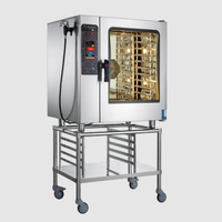 Chariot de four combiné en acier inoxydable de boulangerie commerciale de Restaurant d'hôtel