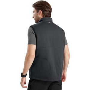 FOXA Gilet de golf léger pour homme, coupe-vent, réversible, sans manches, en softshell, pour la randonnée, la course à pied, les voyages, le cyclisme - Product Image 2