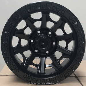 F91127 16x8.5 17x9 18x9 6x139.7 nero rosso di alta qualità Suv Pick up <span class=keywords><strong>Mags</strong></span> fuori da strada cerchi in lega - Product Image 5