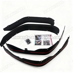 Pour <span class=keywords><strong>Suzuki</strong></span> <span class=keywords><strong>Jimny</strong></span>, élargisseurs d'ailes, élargisseurs de garde-boue, style large, compatible avec JB74 et JC74, disponible pour les modèles 3 portes et 5 portes - Product Image 5