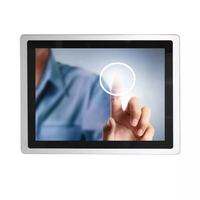 Mini-tablette PC industrielle personnalisée de 12 pouces avec écran tactile, stock disponible du système publicitaire de la voie du trafic de la manufacture
