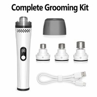 Coupe-griffes sans fil pour animaux de compagnie avec aérations de refroidissement pour garder le moteur au frais lors de l'utilisation – Qualité professionnelle pour la maison – Outil de soin des pattes