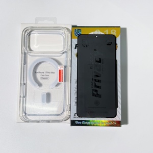 Protector de Pantalla de Vidrio Templado OG Glass <span class=keywords><strong>ESD</strong></span> Antiestático Mate con Privacidad, Dureza 9H, Grosor de 0.33mm para 11-17 Pro Max - Product Image 1