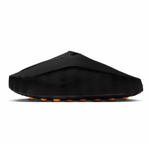 Chaussures de créateur Style MIND 001 – Sandales unisexe en cuir véritable avec semelle extérieure en cuir, monture chromée gris clair, rouge soleil, pour l'extérieur, l'été, avec fonction massage - Product Image 3
