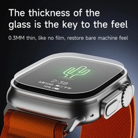 Protecteur d'écran en verre trempé Ultra HD, 4 pièces, adapté à Apple Watch Ultra Ultra2 Ultra3 49mm, anti-rayures, couverture complète