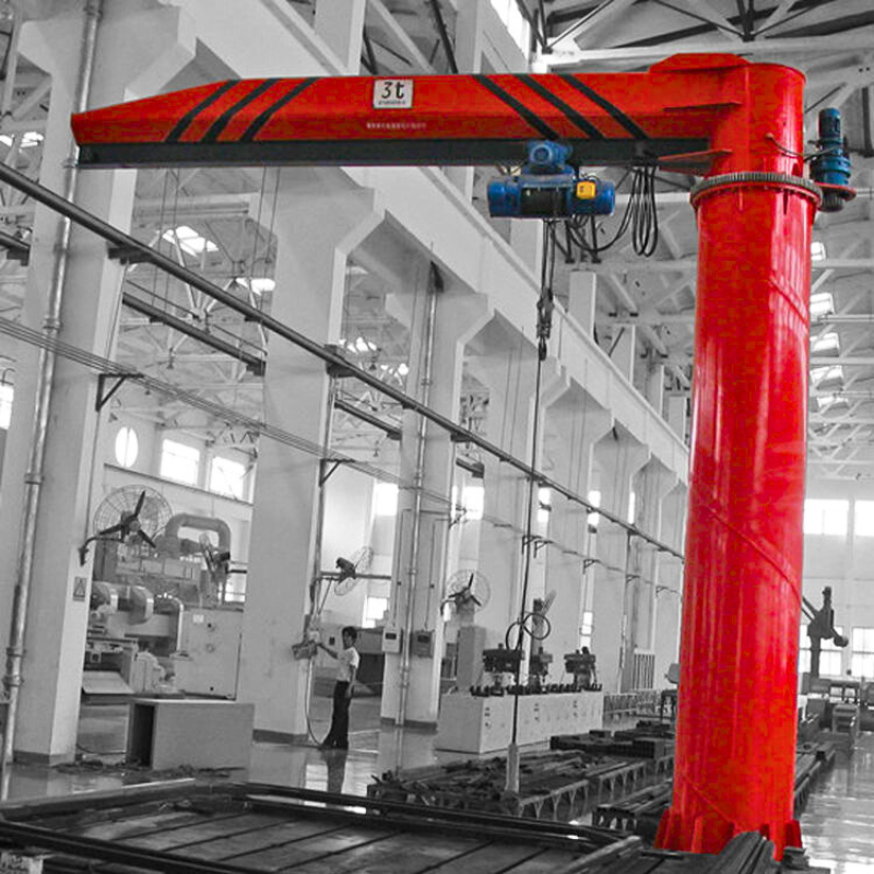 Smooth Operating Electric Jib Crane for Workshop Material Handling Reliable Performance with Core Engine Component