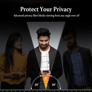 Protector de Pantalla de Vidrio Templado Antiespía Magic Box <span class=keywords><strong>Slik</strong></span> Print, Fácil Instalación, para iPhone 15 <span class=keywords><strong>Pro</strong></span> Max, Samsung S24, S25 - Product Image 3