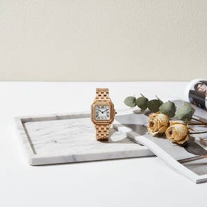 Nuevo <span class=keywords><strong>Reloj</strong></span> de Pulsera de Cuero <span class=keywords><strong>para</strong></span> Mujer, Diseño Minimalista de Moda, Carátula de Acero Inoxidable, Mecánico, de Lujo - Product Image 5