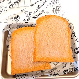 Logo Printed <b>Greaseproof</b> <b>Paper</b> Sheet Nonstick Wax Coated Food Wrapping for Cake Doughnut Candy Sandwich Bread Cookie Single Side - Product Image 4