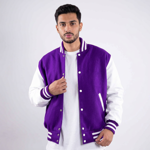 Top Selling Premium Quality Pakistan Made Varsity Baseball Jackets for <b>Men</b> with Modern Oversized Fit - Product Image 1