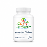 OEM ODM Marque Privée Supplément Personnalisé Glycinate de Magnésium 90 Capsules Formule Personnalisée Fabrication par Contrat Direct Usine