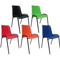 Meilleures ventes : Chaise de bureau empilable moderne, économique, de haute qualité, pour la formation, les salles de classe, l'étude, l'école, l'extérieur et le bureau à domicile