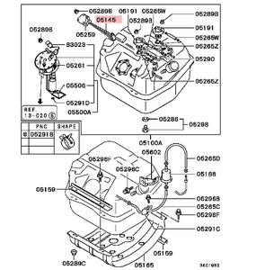 1 Stuk Brandstofniveausensor Voor Pajero Olietank Niveaumeter Maatregel Voor Montero Klassieke 2.5 Td V31 V32 V33 V43 1989-2004 Mb571603 - Product Image 6