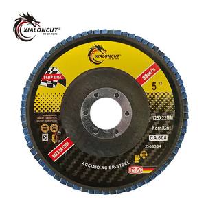 Disco de Pulido Multiblade de 5 Pulgadas con Cubierta de Malla 125x22, Rueda Abrasiva de Acero Inoxidable Engrosado, Lijado con Zirconia y Corindón - Product Image 2