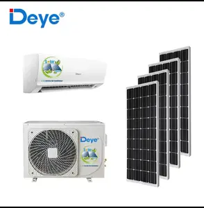 DEYE Solar Powered Air Conditioner 12000BTU Solar Air Conditioner Hybrid ACDC Easy Installation
