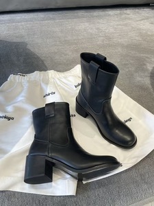 <span class=keywords><strong>Stivali</strong></span> da <span class=keywords><strong>Donna</strong></span> Invernali Stile Cowboy con Gambale Largo, <span class=keywords><strong>Tacco</strong></span> a Blocco, Punta Rotonda, in Pelle Vegana, alla Moda, a Metà Polpaccio, Stile Western - Product Image 6