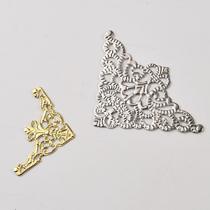 Metal <b>Corner</b> <b>Protectors</b> Decorative Alloy Edge Guards For Box Packaging Silver Gold Small Large Size Hardware Accessories - Product Image 4