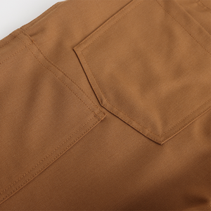 Heren Merino Wol Geweven Broek wollen broek retro kreukvrij zakelijke pantalon winterkleding formele broek - Product Image 5