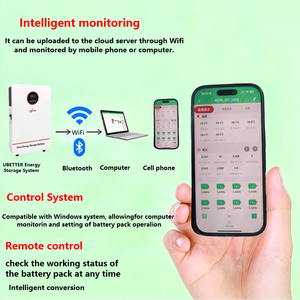 Batería Lifepo4 de 51.2V 100AH 200ah 5KW 10KW 15KWH para Almacenamiento de Energía Doméstica, Inversor Todo en Uno, Batería Solar Fuera de la Red - Product Image 3