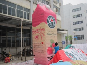 Hot Sale Inflatable Milk Carton for outdoor commercial sale advertising events - Product Image 2