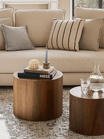 Table basse en bois au design moderne, de haute qualité et minimaliste, ensemble de tables basses, table centrale, salon, mobilier de maison