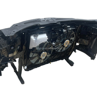 Pare-chocs avant d'occasion pour Lexus RX300 RX350 RX450H 2020-2021 Kit de carrosserie de calandre de ventilateur de radiateur noir
