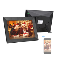 Andoer álbum de fotos digital, 8 polegadas, wifi, moldura digital, foto, álbum ips, touch screen, 1280*800, foto, 1080p, álbum de vídeo digital