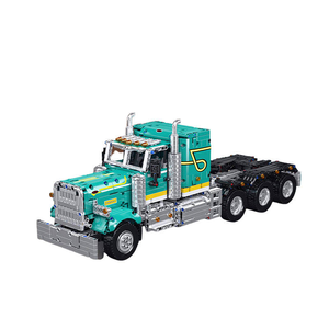 Mould <span class=keywords><strong>King</strong></span> 13201 2064PCS Serie Ingeniería RC <span class=keywords><strong>Peter</strong></span> Camión Americano Ladrillos de Construcción Modelo Coche Juguete Educativo Técnico Regalo Festivo - Product Image 1