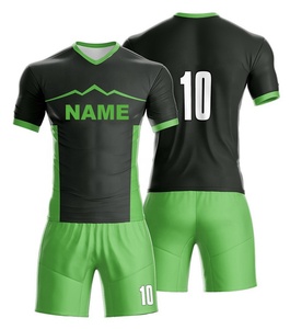 Maillots de football/soccer personnalisés sur mesure, respirants, 100% polyester, impression par sublimation, vêtements de sport - Product Image 6