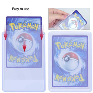 Custom 35pt <span class=keywords><strong>3x4</strong></span> Trading Cards Top Loaders Card Protector Plastic Card Holder - Product Image 2