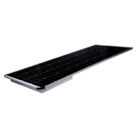 Lampadaire solaire tout-en-un JO-120W IP65 à haut lumen pour extérieur, jardin et route, avec garantie de 5 ans pour les projets routiers