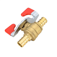 Hot Sale Hochwertiges Pex X Pex Kugel hahn 1/2 "Messing Kugel hahn