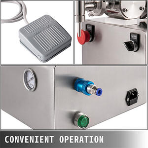 เครื่องบรรจุขวดกึ่งอัตโนมัติสำหรับแชมพูน้ำมันของเหลวข้นหนืดพร้อมเครื่องทำความร้อนสำหรับถุงบรรจุน้ำตาลช็อกโกแลตซอสวาง - Product Image 5