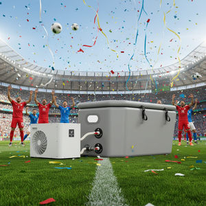 Baignoire de récupération sportive gonflable Ambohr US en stock local, bain froid portable d'extérieur, baignoire de thérapie à glace inclinée - Product Image 1