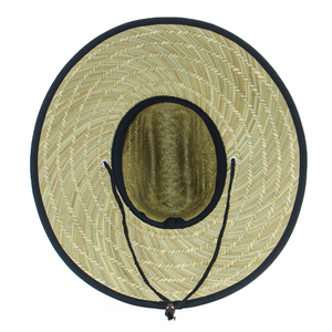 Mùa Hè Tự Nhiên Mũ Rơm Hỗ Trợ Tùy Chỉnh Vá Logo In Dưới Chất Lượng Cao Nhân viên Cứu Hộ Mũ Bền Mũ Rơm Cho Bãi Biển Cho Trang Trại - Product Image 6