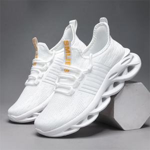 Zapatillas de correr para <span class=keywords><strong>hombre</strong></span>, zapatillas de <span class=keywords><strong>tenis</strong></span> transpirables de malla para caminar - Product Image 1