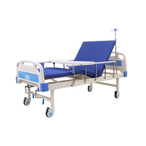 Cama Médica Plegable <span class=keywords><strong>de</strong></span> 2 Funciones en Oferta, Cama <span class=keywords><strong>de</strong></span> Hospital Manual <span class=keywords><strong>de</strong></span> Metal con 2 Manivelas para UCI, <span class=keywords><strong>Precio</strong></span> <span class=keywords><strong>de</strong></span> <span class=keywords><strong>Segunda</strong></span> Mano - Product Image 4