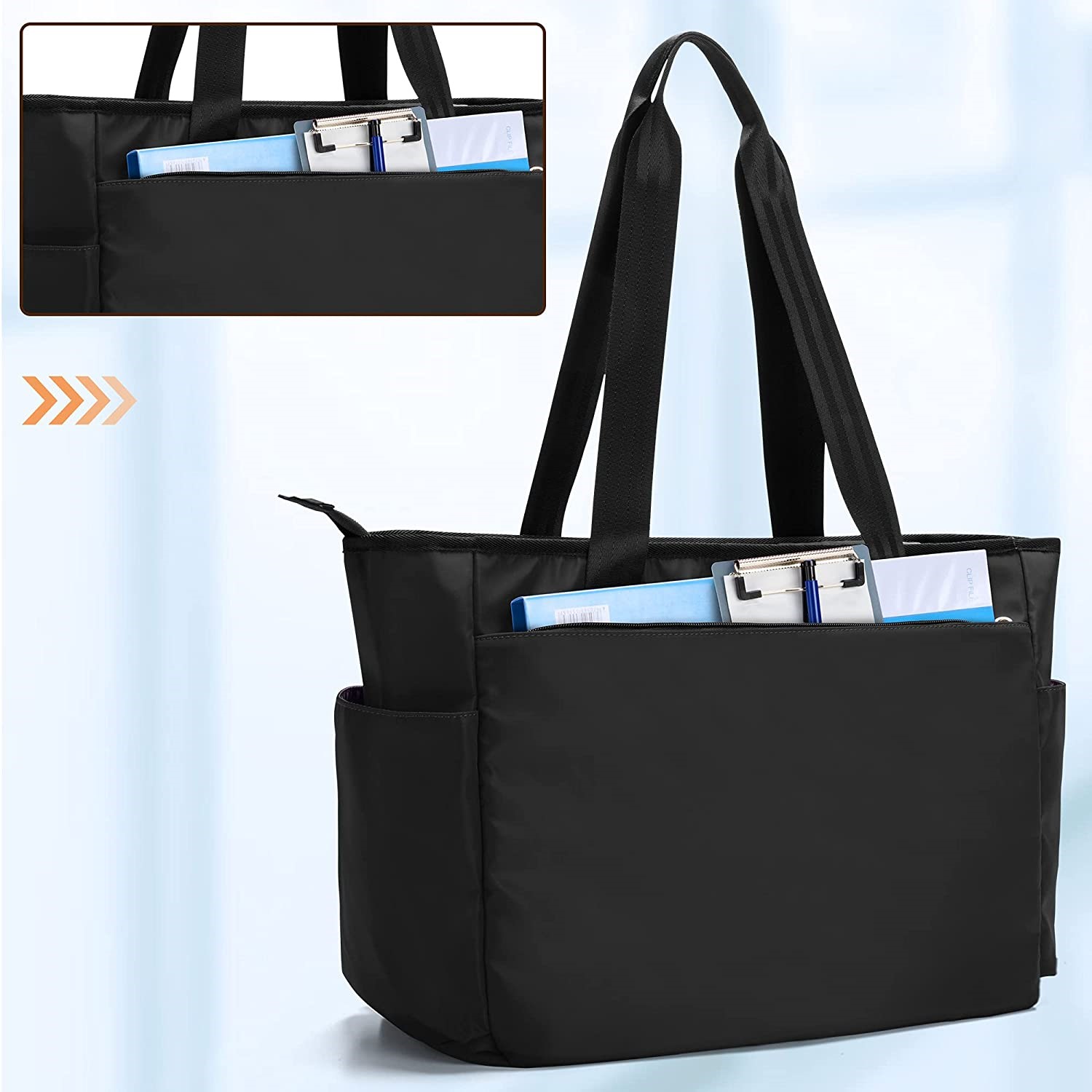 FREE SAMPLE Nurse Bag for Work Supplies, Medical Bags with Laptop Sleeve for Home Care Nurse, Medical Students and More