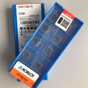 เม็ดมีดกลึง CNC รุ่น Korloys SPMT11T308-PD PC5300 รูปทรงสี่เหลี่ยม ขนาด 20 มม. ความหนา 1.5 มม. รู 16 มม. เคลือบ PVD/CD รับประกัน 3 ปี - Product Image 5