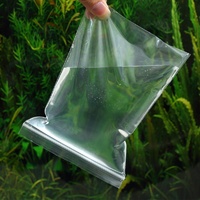 Mini pochettes d'emballage personnalisées, sachet en plastique transparent et réutilisable avec fermeture éclair, plus doux et épais, pièces