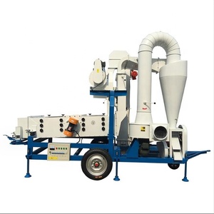 Rüzgar sıralama ve titreşim ekranı ile küçük tahıl tohumu temizleyici tohum temizleme makinesi tahıl temizleyici ekipman - Product Image 1